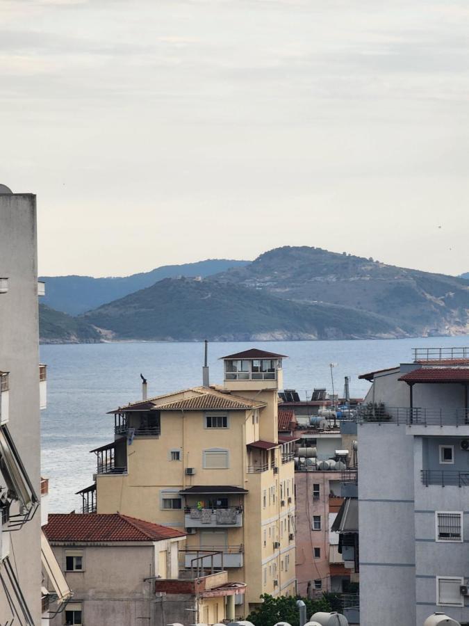 Brana Apartments Sarande Bagian luar foto